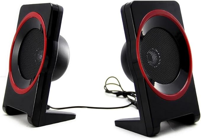 JSEIAJB Play Knob Pc Audio Computer Speakers Home 3.5mm Mini Plug Speaker Theater Multimedia PC