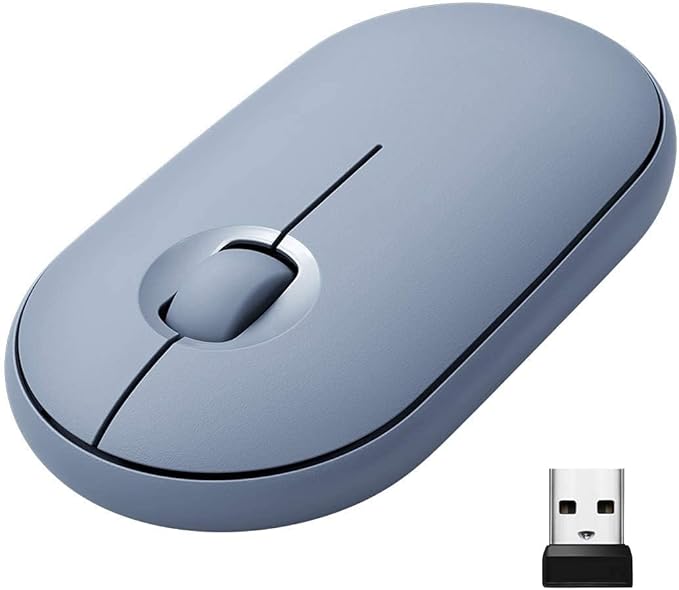 HP EliteDisplay E14 G4 FHD (1920 x 1080) Portable Monitor Travel Variation with 2 USB Type-C Keys to Go Keyboard Pebble Bluetooth Mouse Compatible with iPhone iPad &amp MacBook