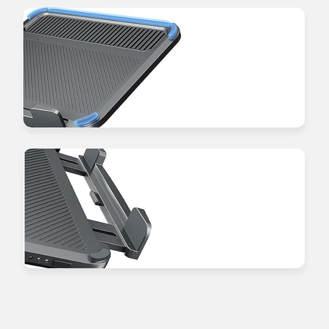 JSEIAJB Computer Stand Radiator Base Fan Aluminum Alloy Desktop
