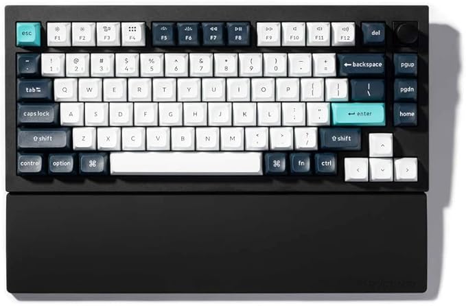 Keychron Silicone Palm Rest for V1/V1 Max/V2 / V2 Max / Q9 / Q1/ Q1 Pro / Q1 HE / Q1 Max / Q2 Pro / Q2 Max / Q2 HE/ P1/ P1 Pro / P1 HE Mechanical Keyboard