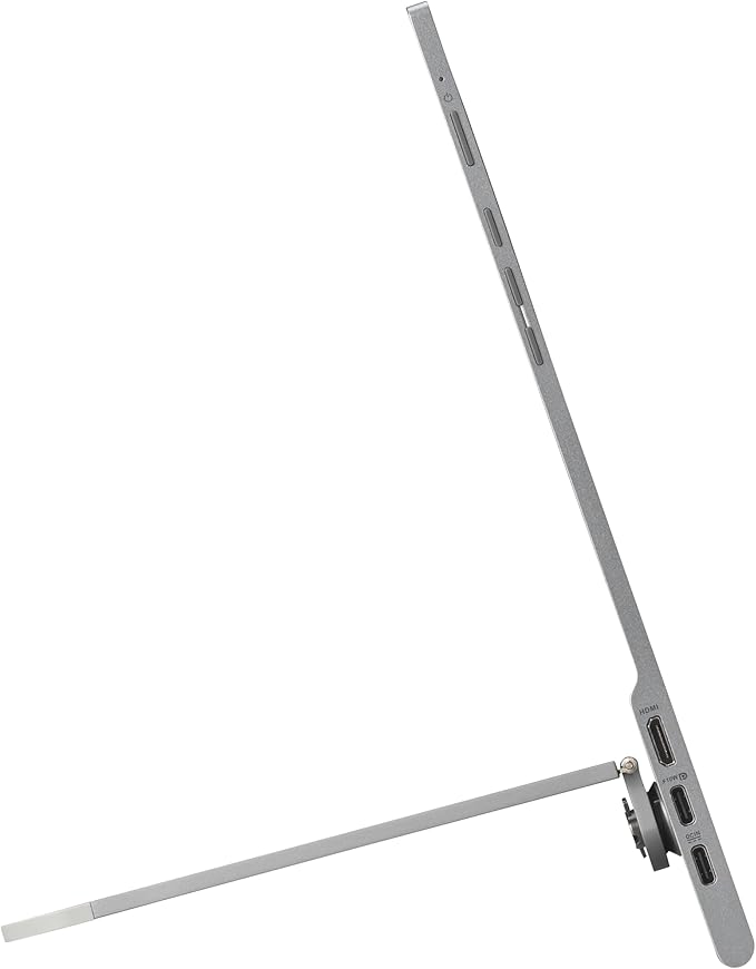 ASUS ZenScreen 16” OLED USB-C portable monitor (MQ16AHE) – Full HD 100% DCI-P3 1ms HDR-10 Mini HDMI Eye Care Proximity Sensor 360° kickstand Compatible with Laptops Smartphones 3 yr warranty