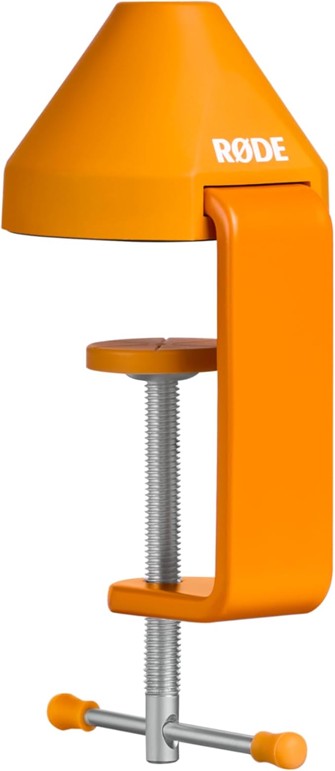 Rode NT1 Signature Series Condenser Microphone (Orange) with Or PSA1+ Studio Boom Arm and XLR-3 Cable (Orange)