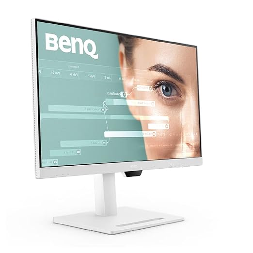 BenQ GW2790QT Productivity Monitor 27 1440p | IPS| Eye-Care Tech | 99% sRGB | Brightness Intelligence Gen2 | Noise-Cancelling Mic &amp Speakers | Ergonomic | USB-C (65W) | USB Hub | DaisyChain | Whi