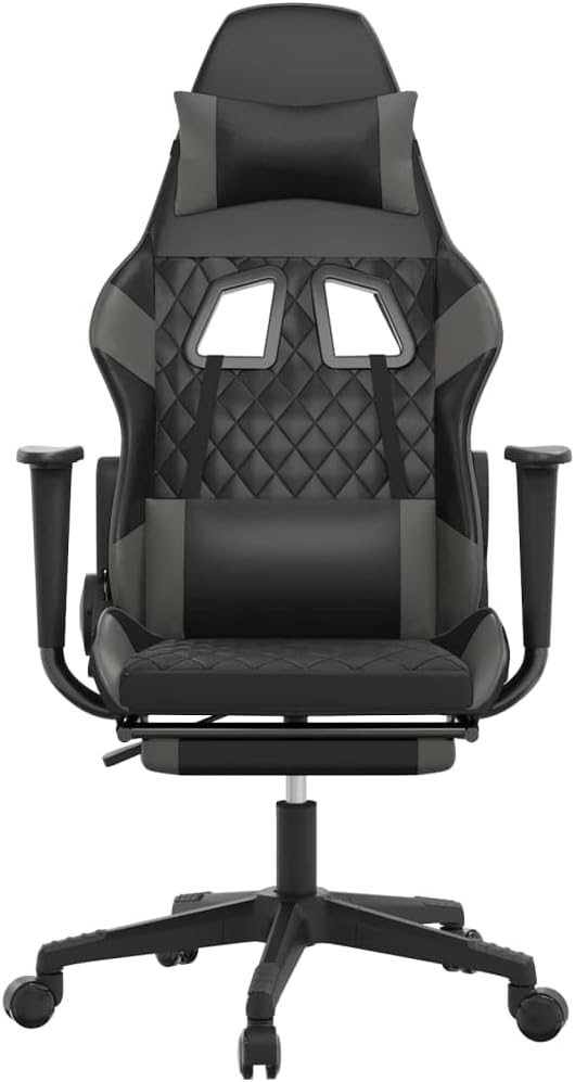 Gaming Chair Ergonomic Office Chair Desk Computer Adjustable Comfortable Lumbar Support with Reclining Feature