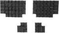 PBT Keycaps DSA Blank Keycaps for Ergodox Mechanical Gaming Keyboard DSA Profile