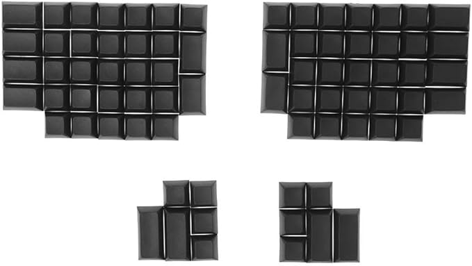 PBT Keycaps DSA Blank Keycaps for Ergodox Mechanical Gaming Keyboard DSA Profile