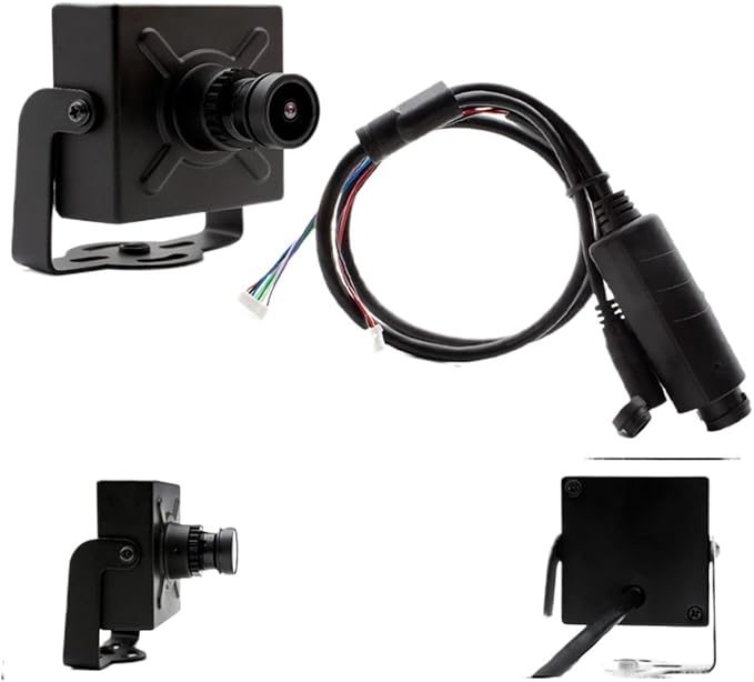 2 3MP Mini 48V POE IP Camera Webcam with 3mm Lens Ultra HD Home Security Protection Surveillance Video Camera
