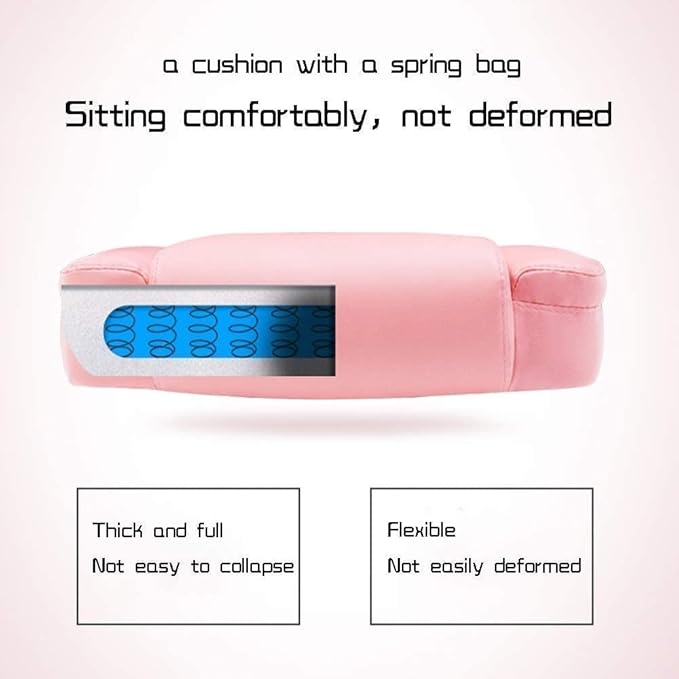 Office Chair Boss Chair Computer Chair Office Chair Reclining Gaming Seat PU Leather Chair with Footrest Ergonomic Swivel Chair Chair (Color : Pink) Needed