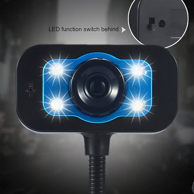 2.0 Webcam Camera Web Cam Mic LED Desktop Computer PC Video Microphone Night Vision