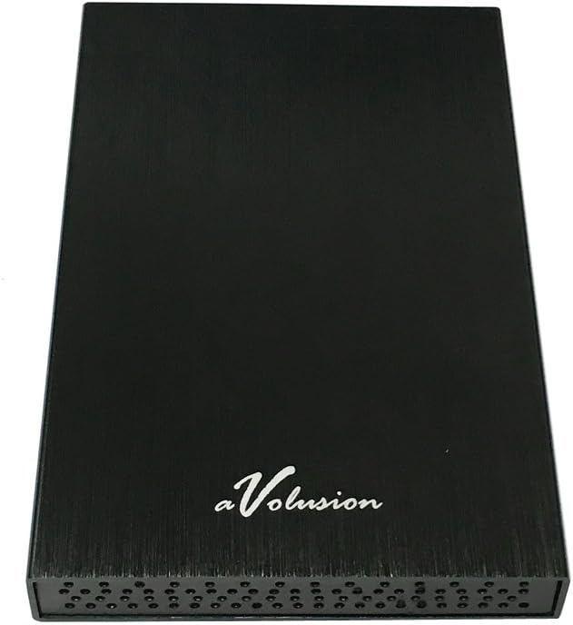 Avolusion® HD250U3 250GB Ultra Slim SuperSpeed USB 3.0 Portable External Hard Drive (Mac OS Formatted) (Black)- 2 Year Warranty