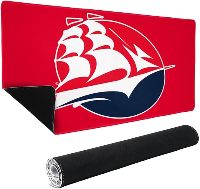 Shippensburg University Primary Logo Large Gaming Mouse Pad Desk Mat with Stitched Edges Non-Slip Base for Gamer Home and Office 31.5 x 15.7
