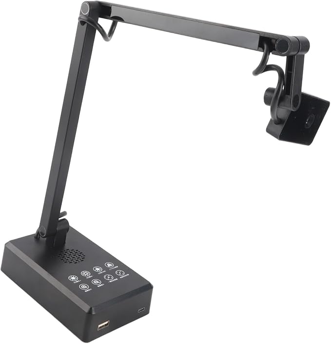 USB Document Camera 16MP Document Camera with Power Cable for Remote Teaching