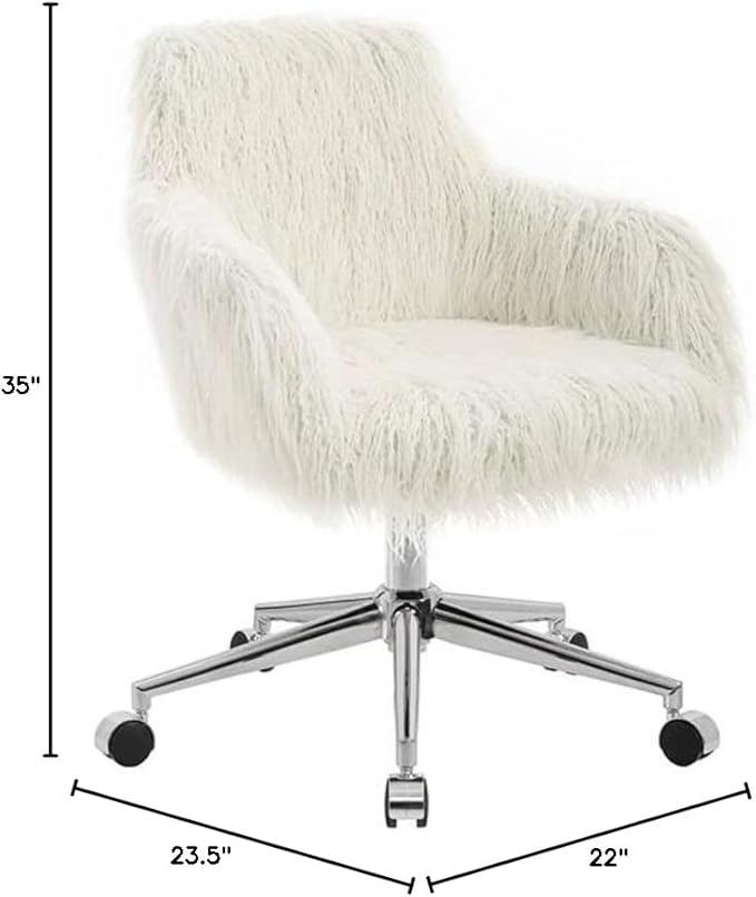 Office Chair Gaming Chair Computer Chair Adjustable Height Office Chair Gaming Chair Computer Chair Office Chairs (Color : Argento Size : Light Grey)