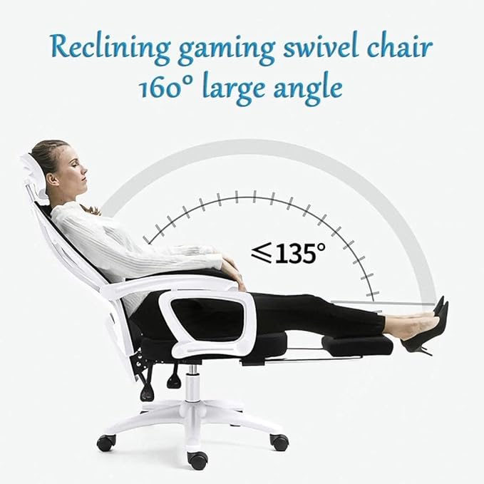 Office Chair Gaming Chair Ergonomic Computer Chair Office Desk Chair Gaming Chair High Back Swivel Chair Leisure Work Chair Chair Needed