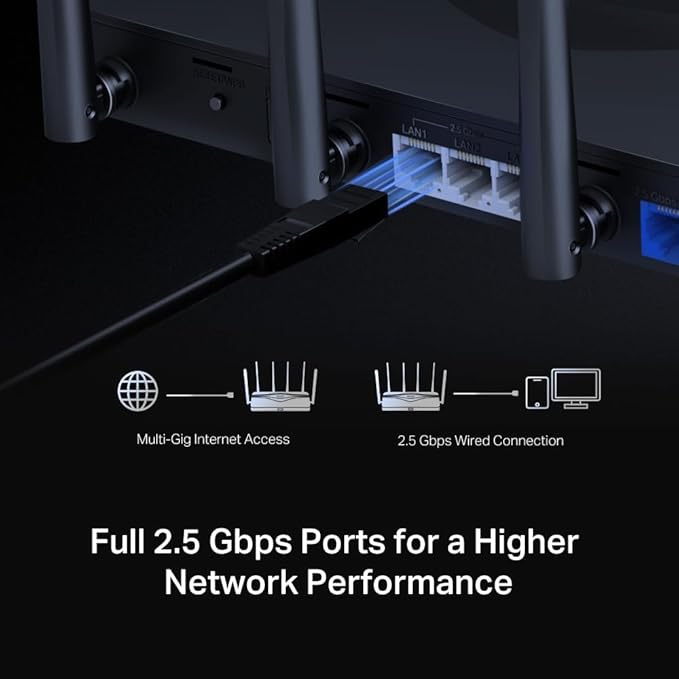 Router MERCUSYS BE9300 TRI-Band WI-FI 7