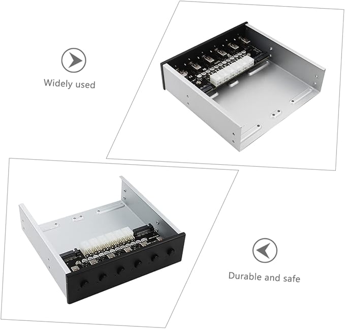Housoutil Hard Drive Power Control for Desktop Port Optical Bay Hub Intelligent Chip Individual Disk Management Stable Power Output Data Ssd Support