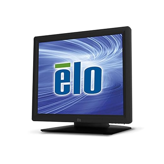 Elo E649473 Desktop Touchmonitors 1717L AccuTouch Zero-Bezel 17'' LED-Backlit LCD Monitor Black