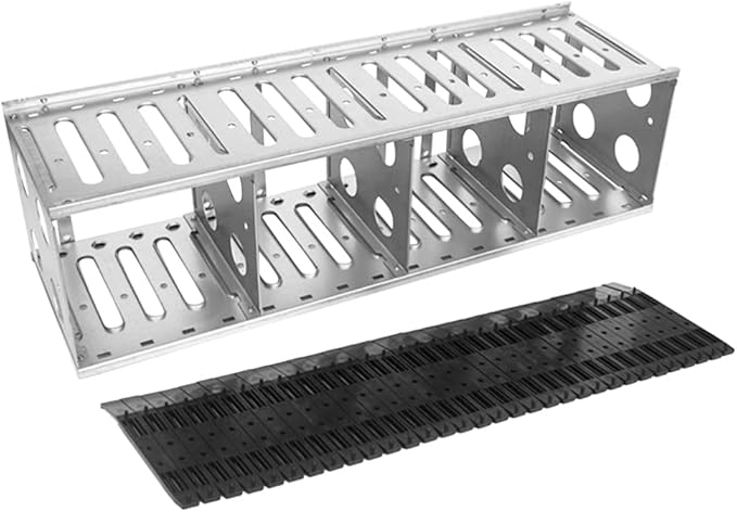 1set Hard Drive Bracket Mounting Cage for Ssd Easy Installation Shockproof Design Multi-Layer Expansion for Home Office Use