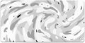GutzyAiden Swirl Extended Extra Large Mouse Pad | Gaming Setup | Hybrid Polyester Fabric Top | Non-Slip Natural Rubber Base | 5mm Thick | Snow Swirl | XXL - 36 x 18 |
