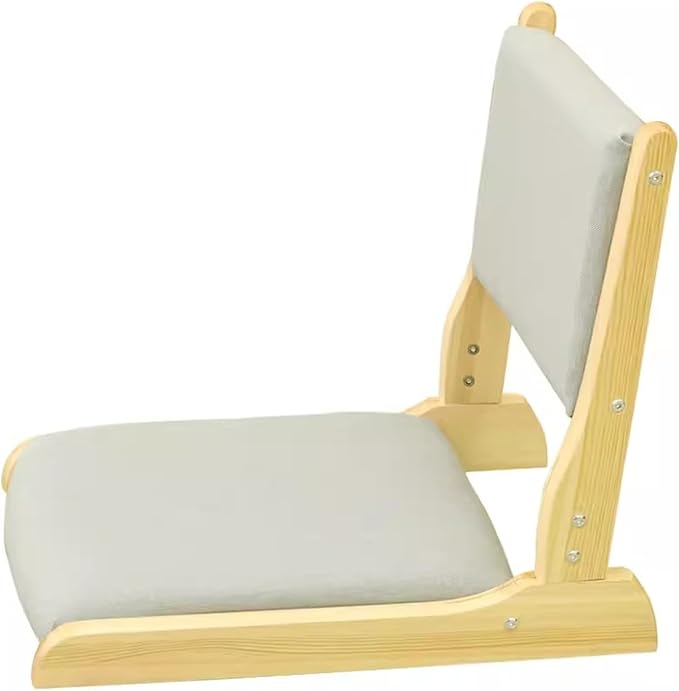 BTZHY Floor Chair Lazy Couch Tatami Chair Tatami Foldable Floor Chair Living Room Chair Floor Seat Home Bay Window Lazy Backrest Chair for Living Room BedroomBalconyA
