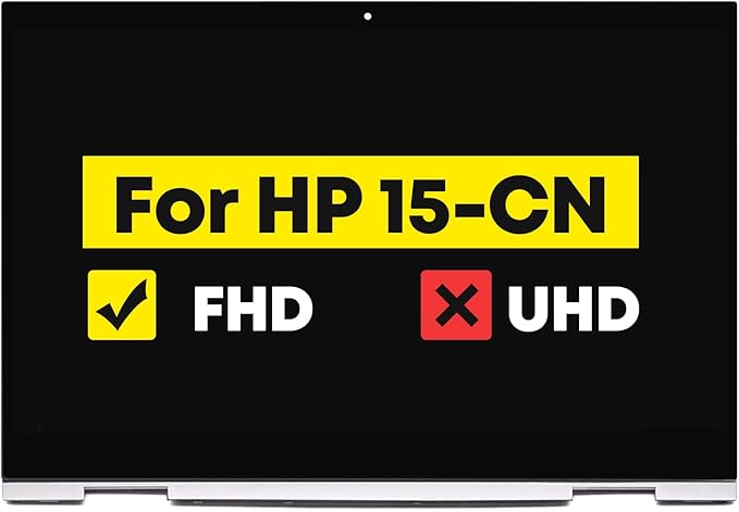 15.6 Assembly for HP Envy x360 15-CN 15M-CN 15m-cn0011dx 15m-cn0012dx 15m-cn0xxx 15m-cn0000 15-cn0013nr L10210-111 L20117-001 L10210-110 L20114-001 LCD Touch Screen Replacement FHD 1920 * 1080
