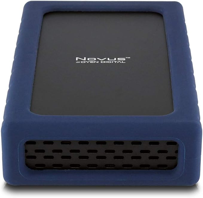 Novus USB-C Rugged 3.5-Inch External Hard Drive Enclosure