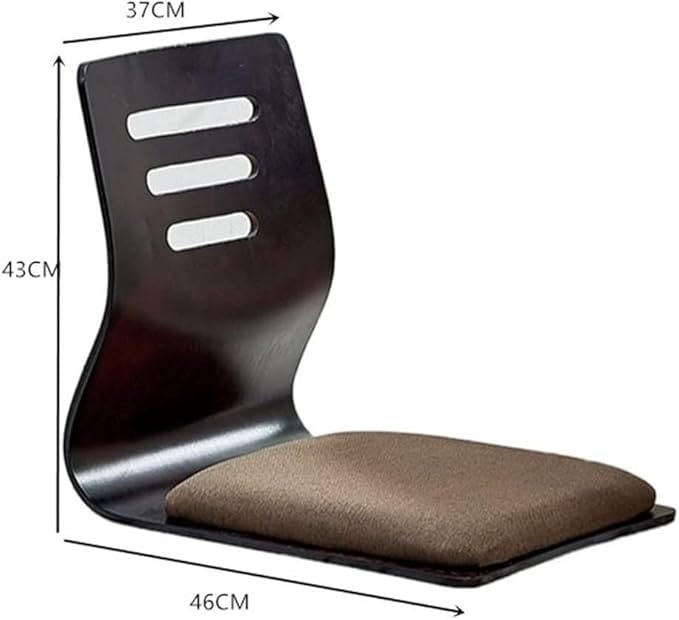 BTZHY Floor Chair Home Task Chair Living Room Tatami Legless Chair Asian Chair Design Legless Chair