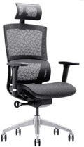 YYDS Chair Mesh Gaming Chair High-Back Executive Ergonomic Swivel Chair with Rotating Lifting Armrest and 2D Headrest Office Chair Ergonomically (Color : Black)