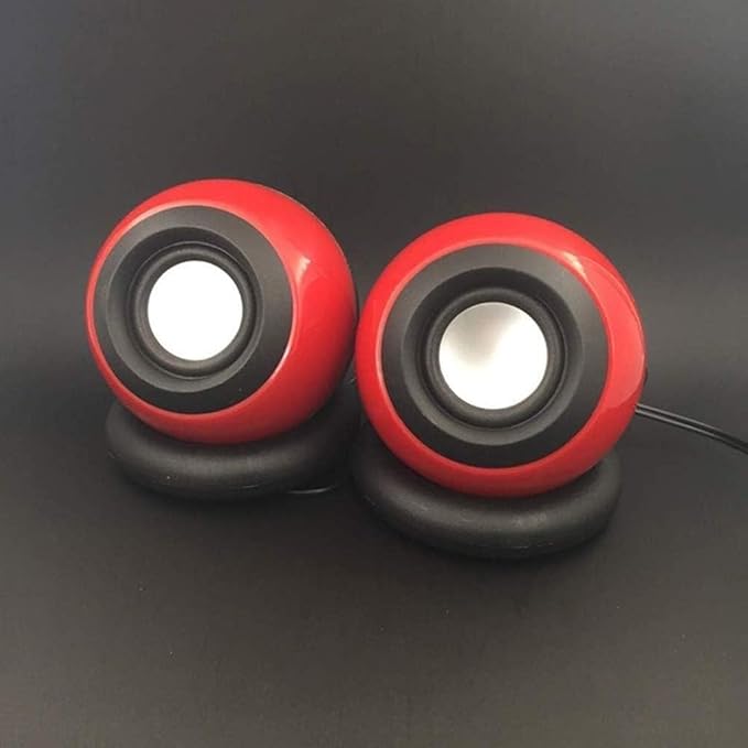 Computer Speakers for Desktop Computer Speaker Small Mighty Solid Wired Multimedia Speaker for Desktop Laptop Gaming Smartphones Tablets Projectors TVs