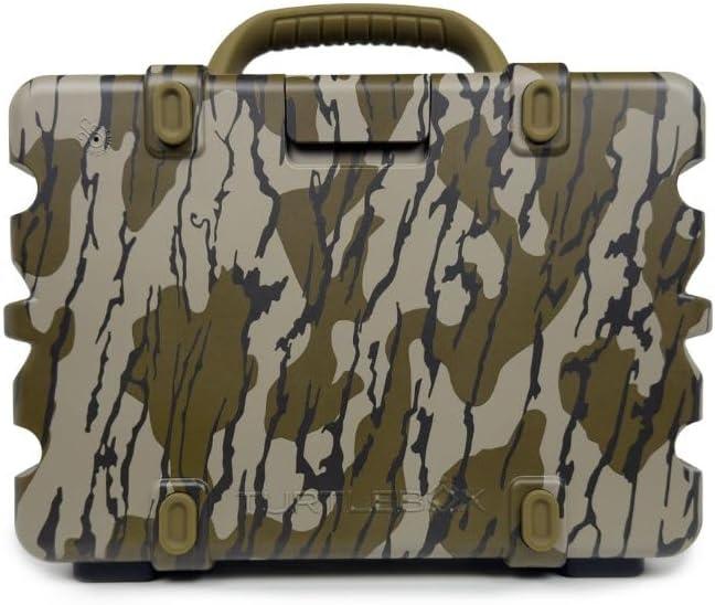 Turtlebox Gen 2: Loud! Outdoor Portable Bluetooth 5.0 Speaker | Rugged IP67 Waterproof Impact Resistant &amp Dustproof (Mossy Oak (Bottomland) Mossy Oak (Bottomland))