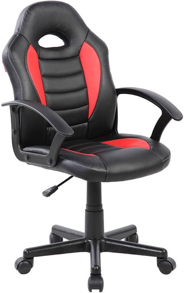 Office Chair Gaming Chair Computer Chair Adjustable Swivel Gaming Chair Blue Computer Chair Ergonomic Chair Office Chairs (Color : D Size : Light Grey)