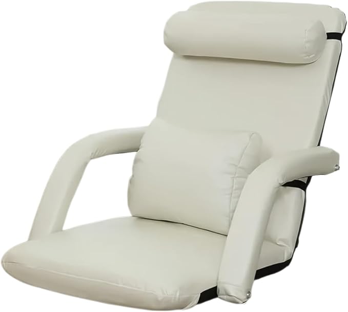 Gaming Chair - Indoor Floor Sofa Armchair 5-Position Reclining Seat for Living Room Bedroom Office - Lazy Lounger Sleeper