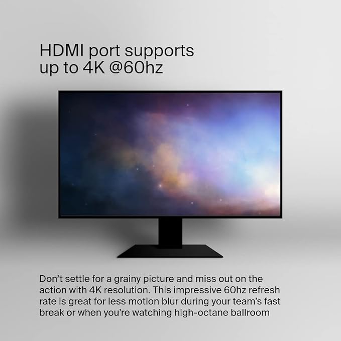 Belkin 7-in-1 USB-C Hub Multiport Adapter Dongle with 4K 60Hz HDMI 100W Power Delivery 2.5Gb 2 USB A Ports SD and MicroSD Slot for MacBook Pro 14 and 16 iPad Pro 12.9 &amp 11 XPS Surface and