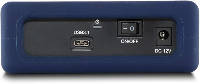Novus USB-C Rugged 3.5-Inch External Hard Drive Enclosure