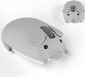 Wireless Mouse Cute Pig Bluetooth &amp USB Dual Mode MiceSilent Portable Compact Gray Fun Mice for Mac/PC/Laptop/Chromebook/Computer/Tablet/iPad/MacBook Air/Pro Travel Kids Girls Boys Women Men Gift