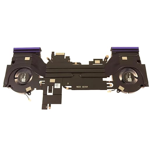 Laptop Heatsink&ampFan for DELL G Series G16 7630 04MP4T 4MP4T Fit RTX4050/4060 ND8CC14-22E09 ND8CC13-22E08 DC12V