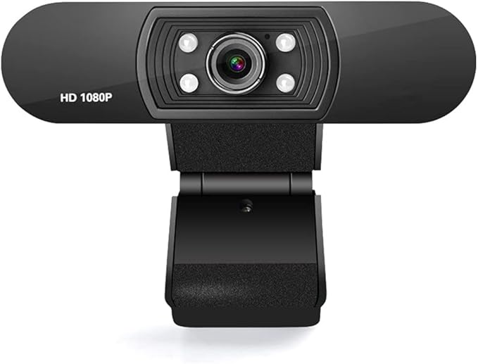 Webcam 1080P HDWeb Camera with Built-in Microphone 1920 X 1080p Widescreen Video