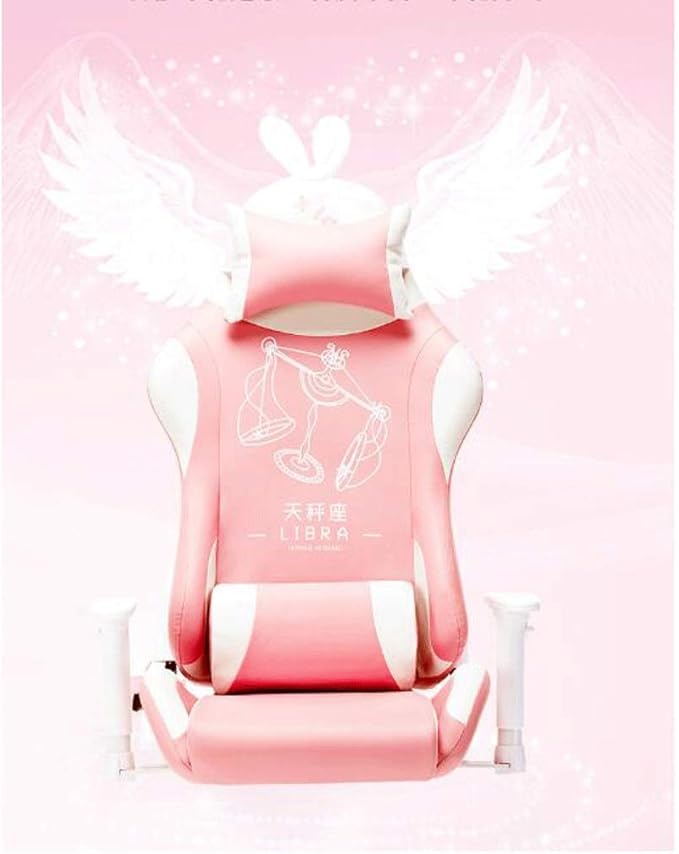 YYDS Chair E-Sports Gaming Chair Executive Ergonomic Constellation Swivel Chair Computer Chair with Headrest and Lumbar Pillow Ergonomically (Color : E)