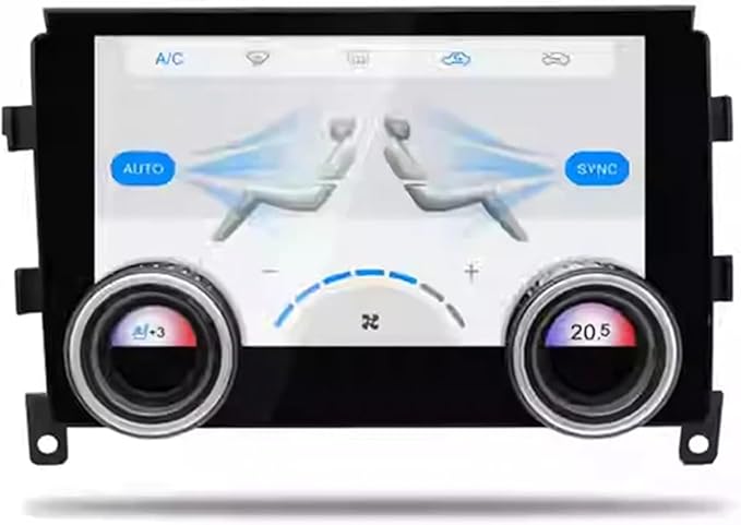 9 Inch LCD Touch Screen Air Conditioning Climate Control AC Panel for Nissan GT-R GTR R35 2008-2015