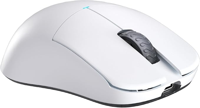 Lamzu Atlantis Mini Champion Edition Wireless Gaming MouseUltra Lightweight 51g Symmetrical MCU Nordic 52840 PAW3950 SensorDustproof Encoder Optical Switch 8K Polling Rate Compatible-White
