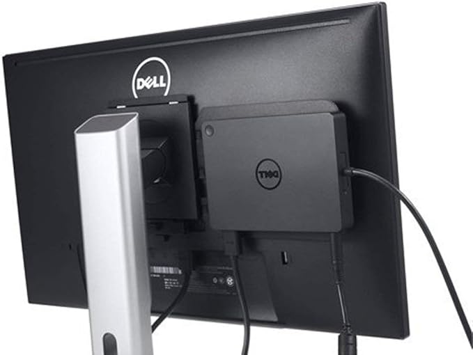 DELL WD15 Monitor Dock 4K with 180W Adapter USB-C (450-AEUO 7FJ4J 4W2HW) (Renewed)']