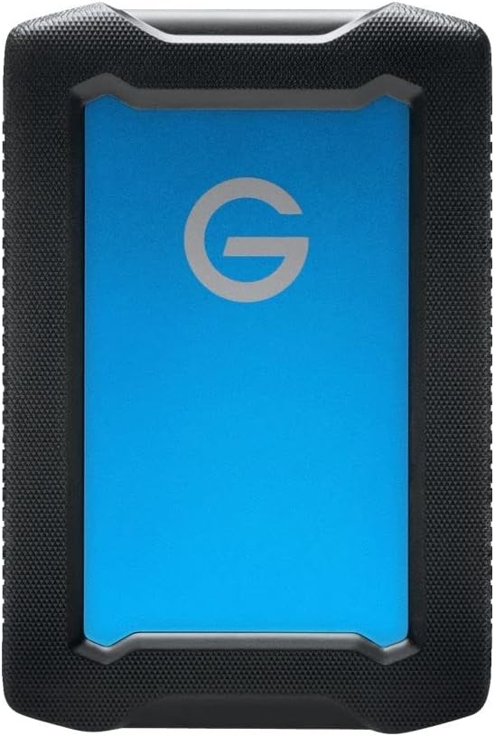 G-Technology 1TB ArmorATD All-Terrain Rugged Portable External Hard Drive - USB-C USB 3.1 Gen 1 - 0G10433-1