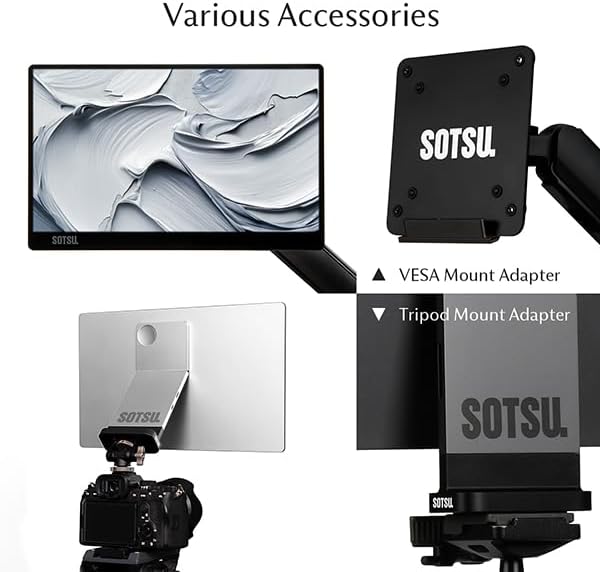 SOTSU FlipAction Go 14 Portable Monitor and Base Stand Combo