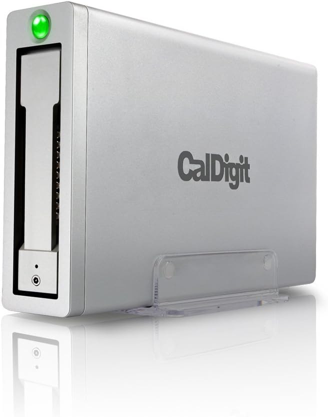 CalDigit AV Pro 2 Storage Hub USB C External Drive - Charge up to 30W 2016 MacBook MacBook Pro Thunderbolt 3 PC Compatible (3TB)