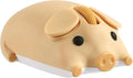 Bluetooth Mouse 2.4G Mice Cute Cartoon Pig Dual Mode (Bluetooth or 2.4 GHz Receiver) Computer Mouse 1200DPI Silent Clicks Mice for Laptop/Notebook/iPad/PC/Mac/Chromebook Office Home(Yellow)