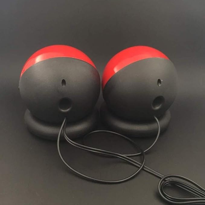 Computer Speaker Small Mighty Solid Wired Multimedia Speaker for Desktop Laptop Gaming Smartphones Tablets Projectors TVs