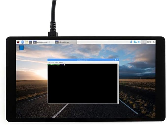 Waveshare 5.5inch Capacitive Touch Screen AMOLED 1920x1080 Display with Toughened Glass Cover 6H Hardness HDMI Interface Supports Multi Systems Supports Raspberry Pi Jetson Nano