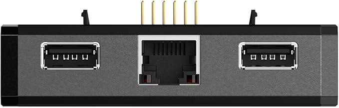 Argon POD LAN with USB Hub Module ONLY for Raspberry Pi Zero 2 W – Ethernet Adapter + Multi-USB Expansion Add-On for Argon POD Case System | Wired Network &amp USB Connectivity Module