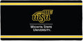 Wichita State Shockers Primary Logo Stripes Large Gaming Mouse Pad Desk Mat with Stitched Edges Non-Slip Base for Gamer Home and Office 31.5 x 15.7