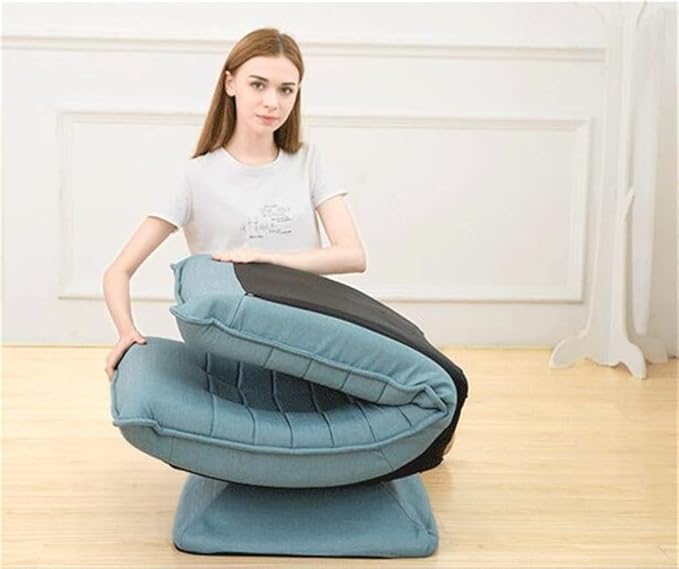 Office Chair Gaming Chair Computer Chair 360 Degree Swivel Video Rocker Gaming Chair Adjustable Angle Chair Folded Floor Chair Living Room